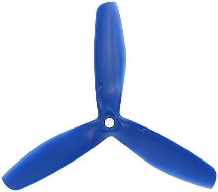 AvatarRC Geniune Gemfan Bullnose 5050-3BN (5x5x3BN) Tri Blade Blue Propellers for 250 Size Quadcopters, Drones, and Multi-rotors - Perfect for 210mm to 300mm frames