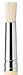 da Vinci Graphic Design Series 111 Stencil Brush, White Chinese Hog Bristle with Short Plainwood Handle, Size 6 (111-06)