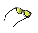 Titus G12 Retro Style Safety/Riding Glasses (With Pouch, Yellow Lens - Gloss Frame)