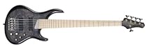MTD Kingston Bass Guitar ZX 5 String, Maple Fingerboard, Transparent Black
