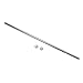 Umbra 244925-410-REM Chroma Tension Rod – Adjustable Tension Curtain Rod for Curtains and Sheer Curtains, 54 to 90 Inches, Nickel