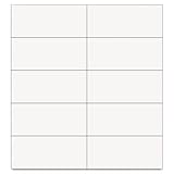 MasterVision Dry Erase Magnetic Tape Strips, White, 2
