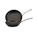 Circulon Infinite Hard Anodized Nonstick Frying Pan Set / Fry Pan Set / Hard Anodized Skillet Set - 10 Inch and 12 Inch, Black