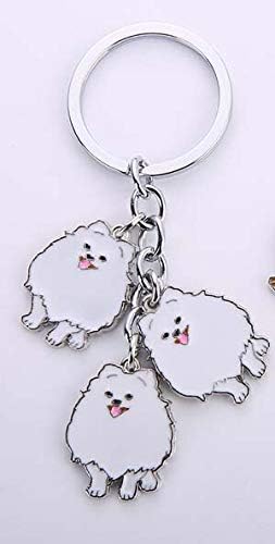 pomeranian keyring