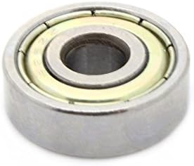SENDAXN 10Pcs 623ZZ 3mmx10mmx4mm 623Z Radial Ball Bearings for 3D RepRap Printer