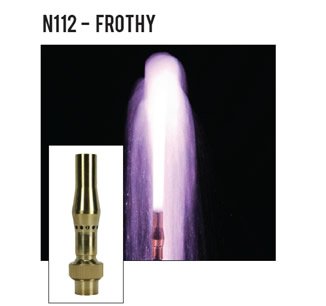 ProEco Display Fountain Nozzles - Frothy Nozzles (1")