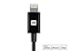 Monoprice Lightning to USB Type-A Charging Cable - Apple MFi Certified, 10 Feet, Black - Essential Series