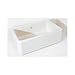 ROHL RC3018WH Single Bowl Farmhouse Apron Front Fireclay Kitchen Sink