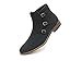 Easy Strider Chelsea Ankle Shoe Boots – Suede Material (Brown/Black/Navy) – Classic Footwear For Men – Comfortable Rounded Toe – Side Buckles With Zippered Closure (Sizes 7 To 15)