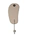 Tumbler Home-Tropical Flip Flop Wall Hooks - Set of 2-10 Inch Tall with Seashell and Starfish Accents