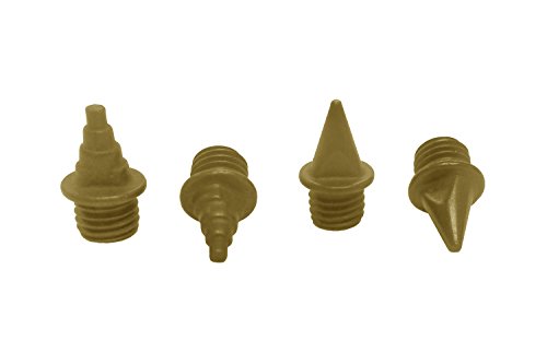 Omni-Lite X-Mas Tree Replacement/Upgrade Track Spikes (20 Pack), Gold, 1/4