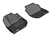 3D MAXpider Custom Fit Kagu Floor Mat (Black) Compatible with Honda Fit 2015-2020 / HR-V 2016-2022 - Front Row