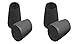 Flash on Heels Heel Protectors 2 Pairs Black Size 1 2