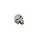Long Teeth Punisher Skull Shape Titanium Knife Lanyard Bead EDC Zipper Pull 550 Paracord Necklace Bead Pendant