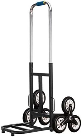 Wagons Hand Truck Enhanced Portable Climbing Cart 90kg Largest Capacity All Terrain Stair Climbing Heavy Duty, 4 Styles (Color : C)