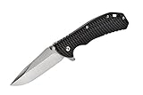 WHITE TIGER Folding Knife Safe Locking Mechanism Belt Clip Pocket Knife for Outdoor Camping