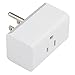 Tecart TS101-R Smart Plug, Wi-Fi Enabled Remote Control Switch ON/OFF Electric Devices From Anywhere, Voice Control Supported, Works with Amazon Alexa and Google Assistant