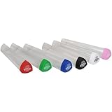 Playmat Tube - Monster Protectors Prism-shaped Play Mat Tube (White)- Won't Roll Off Surface and Easy in and Out Design