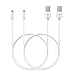USB Cable Lightning, Smartspeed Two Pack 3ft Long Cable Fast Charging TPE for iPhone 5/iPhone5s/iPhone 6/iPhone6s/iPhone 7/iPad