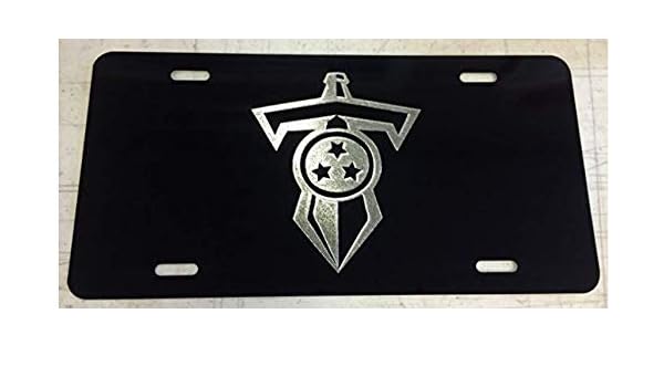 Amazon Com Tennessee Titans T Sword Logo Inspired Laser Engraved