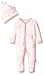 Burt's Bees Baby Organic Toile Snap-Front Coverall and Hat Set