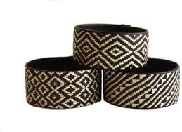 Fair Trade Medium Cana Flecha B/W Cuff