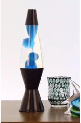 Amazon Co Jp ラバライト Lava Light Lamp ラバランプ Neon Blue Clear Liquid Black Base 2313 おもちゃ