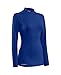 Under Armour Women's ColdGear Authentics Mock, Royal/Metal, Medium