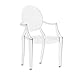 EdgeMod Burton Arm Chair in Clear