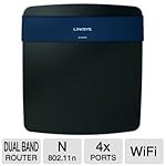 Linksys EA3500 - Dual-Band N750 Router with Gigabit and USB (Certified Refurbished)