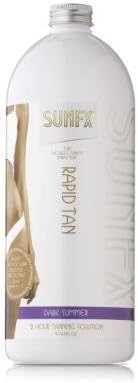 SunFX Rapid - Spray Tanning Solution (1L/33.8 fl oz, DARK SUMMER)