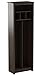 Prepac Space-Saving Entryway Hall Tree, 13Lx23.5Wx72.5H, Espresso