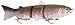 Spro SB60 BBZ1 Slow Sinking Swim Bait-Pack of 1, Rainbow Trout