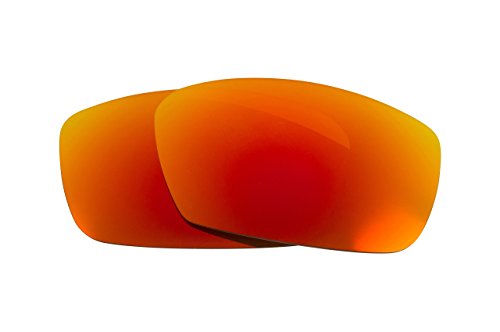 New SEEK Replacement Lenses Spy Optics DIRK - Polarized Fire Red Mirror