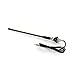 Waterproof Car Radio Antenna Rubber Flexible Mast Radio FM/AM Antenna -Black