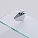 KES Bathroom Glass Shelf 13.7 Inch Shower Organizer Extra Thick Tempered Glass Rectangle Floating Wall Mounted Polished Finish, BGS3200S35