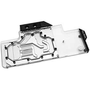 EKWB EK-Vector Trio RTX 2080 Ti RGB GPU Waterblock, Nickel/Plexi