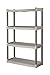 Plano® 907003 Plastic Utility Solid Shelving Unit, 4 Shelf