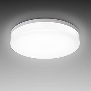 B.K.Licht I Plafondlamp I badkamer lamp I plafoniere I badkamerverlichting I IP54 badkamerlamp I Ø22cm I 4.000K I 1…