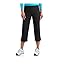 Womens Dri-more Stretch Core Capri Pants Activewear Casual Wear Black, XL