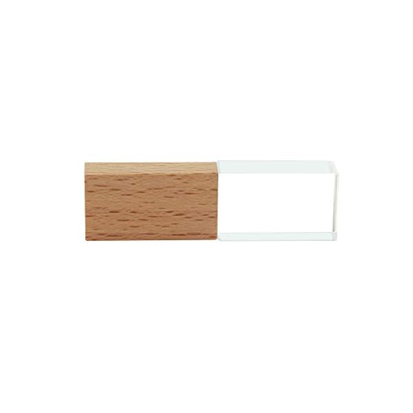 USB-Speicherstick, 32 GB, kristallklar, mit LED-Leuchte, schnelles Speicherstick, für Mädchen (USB 2.0) (32 GB… – Bild 4