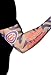 CHICAGO CUBS OFFICIAL ADULT FAKE ARM TATTOO SLEEVE