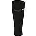 Graduated Calf Compression Sleeves (Large, Black)