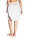 Vassarette Women's Full Figure Tailored Anti-Static Half Slip 11822, White Ice-28 Inch, 2X-Large