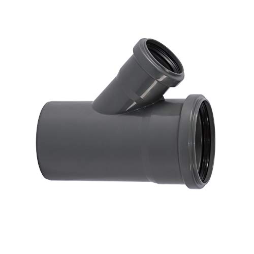 Ostendorf HTsafe Abzweig DN 90/50 mm 45 Grad HT-Rohr – Bild 3