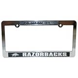 Arkansas Razorbacks Plastic License Plate Frame
