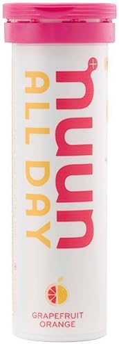 Nuun All Day Hydration Tabs (4 Tubes 15 Tablets each) (Grapefruit Orange)