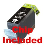 3 pack Black Compatible Ink w/ Chip for PGI-220 Pixma Canon iP3600 iP4600 MP560 MP620 MX860 MP980