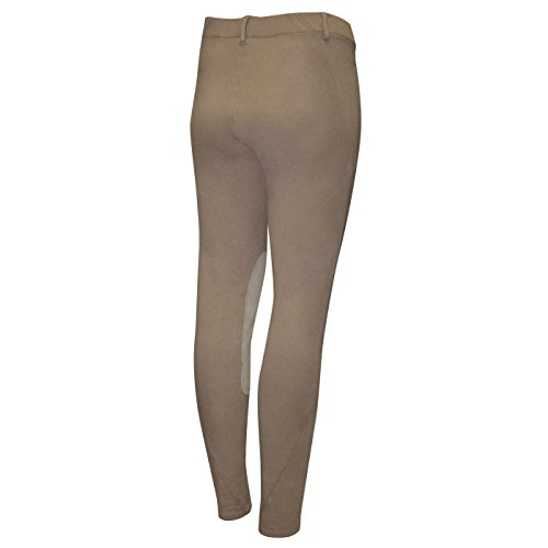 ELATION Riding Breeches for Women Red Label - Easy Pull-On Equestrian Riding Pants (Duff 28R)