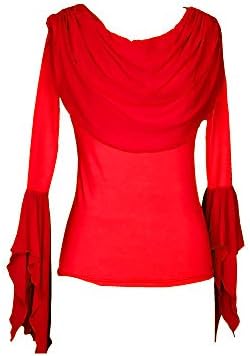 SIQIAN Adult/Child Latin Dance Tops Ballroom Dance Costumes Salsa Cha cha Rumba Practise T Shirt